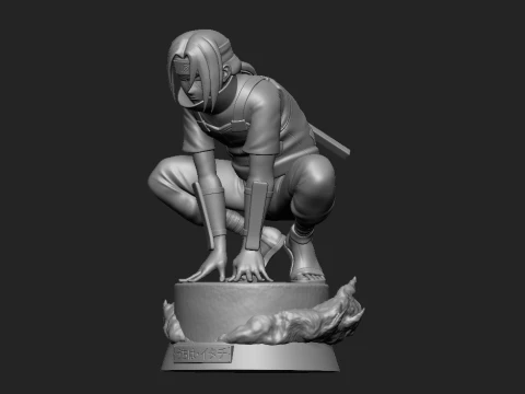 Itachi Uchiha Naruto 3D Print STL Model 3D Print Model