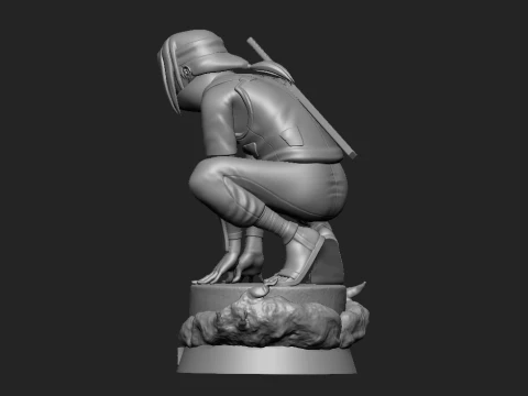 Itachi Uchiha Naruto 3D Print STL Model 3D Print Model