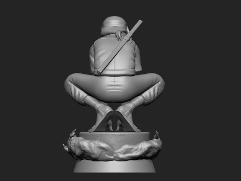 Itachi Uchiha Naruto 3D Print STL Model 3D Print Model