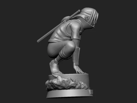 Itachi Uchiha Naruto 3D Print STL Model 3D Print Model