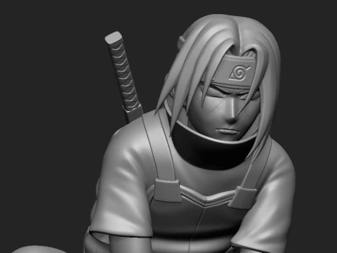 Itachi Uchiha Naruto 3D Print STL Model 3D Print Model