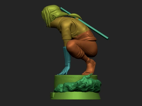 Itachi Uchiha Naruto 3D Print STL Model 3D Print Model
