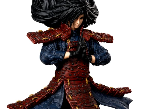 Madara Uchiha Samurai Armor Anime Statue Ultimate Ninja Warrior Collectible Figure 3D Print Model