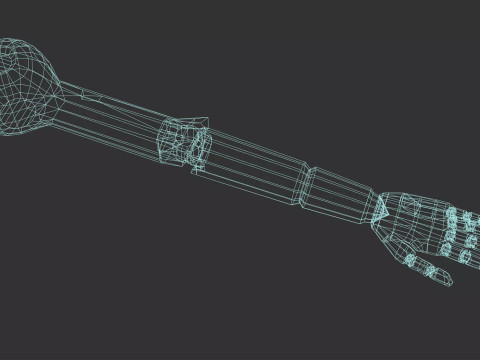 Robot Arms I VR UNITY BUILT-IN-URP TEXTURES ONLY Modèle 3D