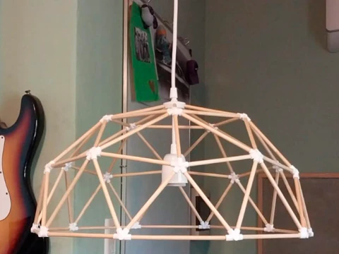 Купольная лампа 3D Принт Модель