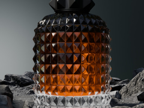 Valentin perfume 3D 模型