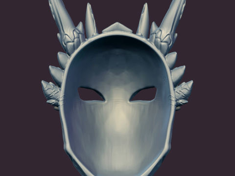 Dragon Mask 1 3D प्रिंट मॉडल