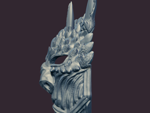 Dragon Mask 1 3D प्रिंट मॉडल