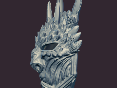 Dragon Mask 1 3D प्रिंट मॉडल