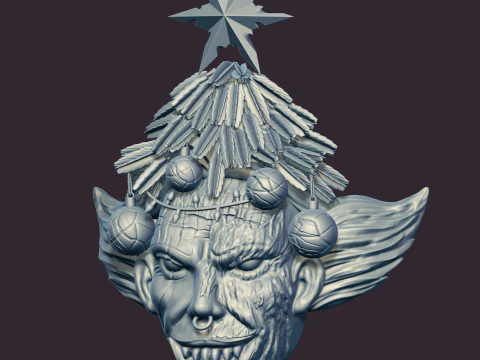 PennyWire vs Christmas Tree Mask 3D Print Model