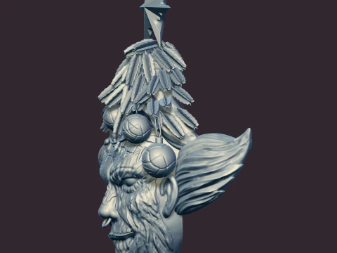 PennyWire vs Christmas Tree Mask 3D Print Model