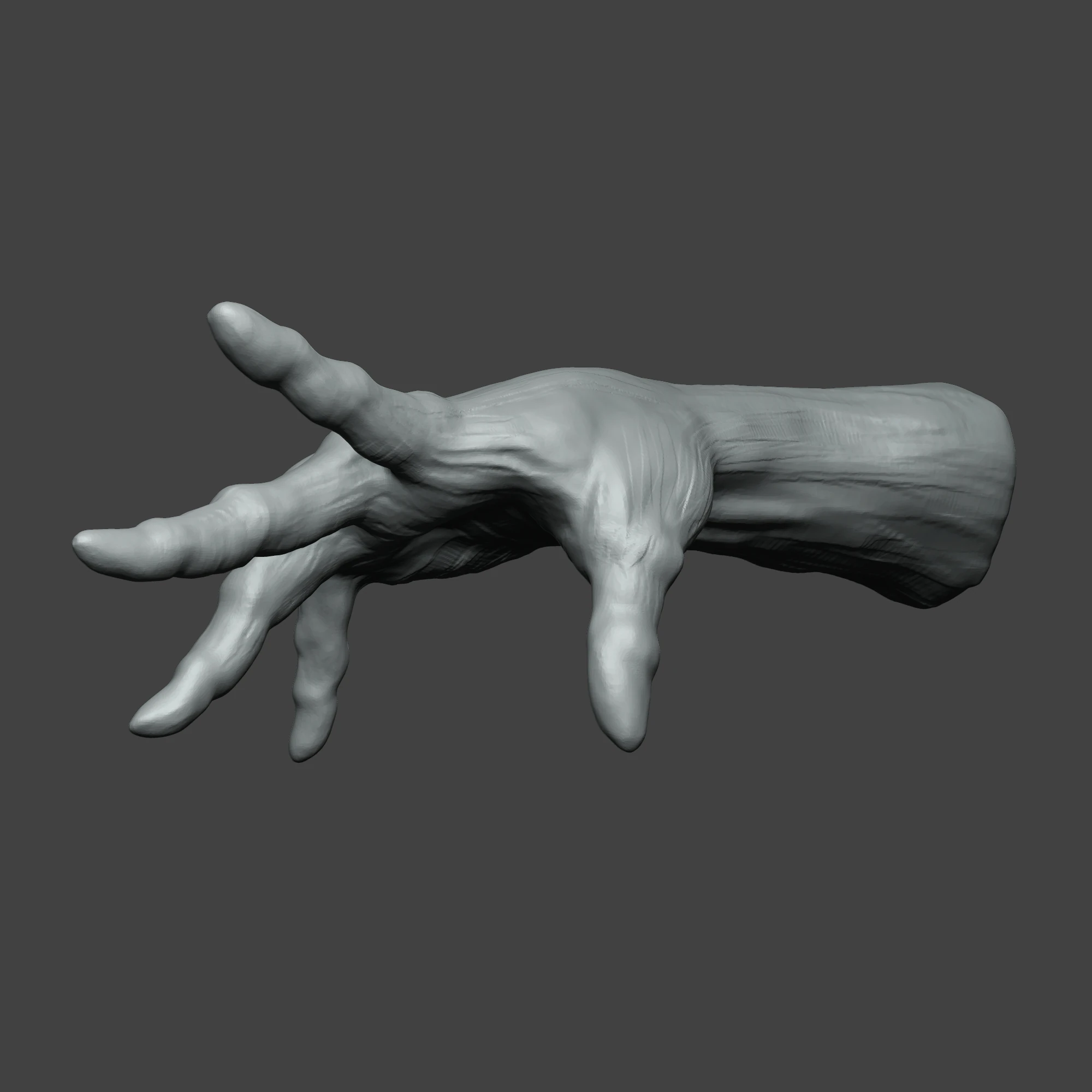 Human Hand Gesture atl 3D Print Model .c4d .max .obj .3ds .fbx .stl .blend 