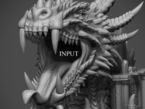 Dragons Maw The Dice Tower 3D STL file for 3D printing 3D printmodel