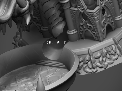 Dragons Maw The Dice Tower 3D STL file for 3D printing 3D printmodel