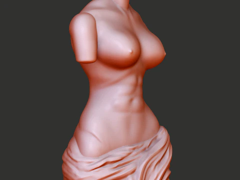 Venus Flow Vase 3D Print Model