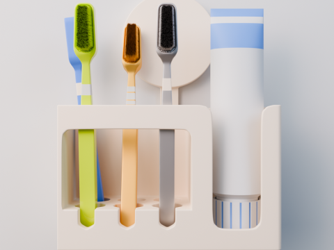 Wall-Mounted Toothbrush 3D 打印模型