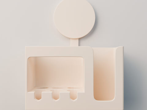 Wall-Mounted Toothbrush 3D 打印模型