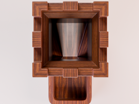 Medieval-Inspired Modern Dice Tower 3D 打印模型