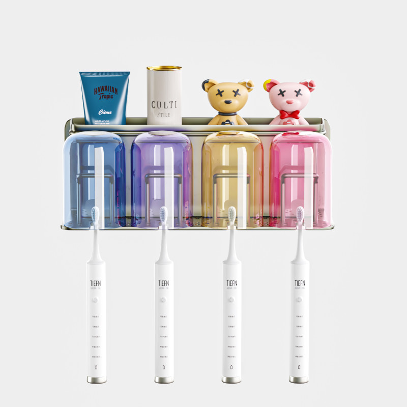 Toothbrush holder 3D Model .c4d .max .obj .3ds .fbx .stl .blend 