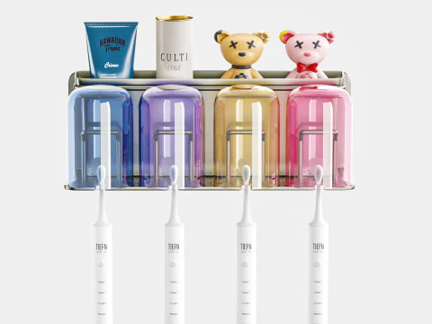 Portaspazzolino Modello 3D