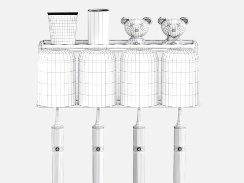 Toothbrush holder 3D Model