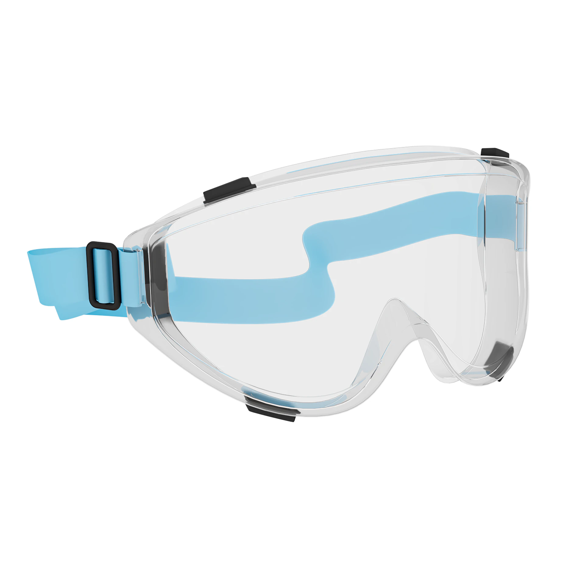 Safety Goggles 3D Model .c4d .max .obj .3ds .fbx .stl .blend 