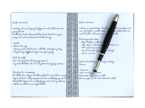 Notebook Model 3D