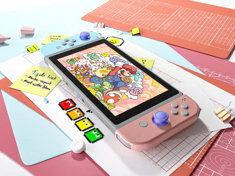 Switch game console 3D Model