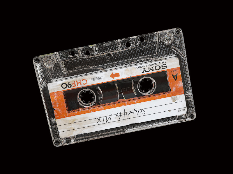 Magnetic tape 3D Модель .c4d .max .obj .3ds .fbx .stl .blend