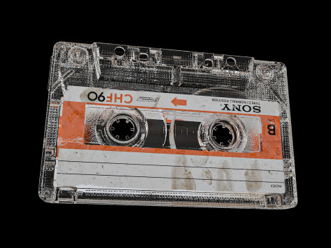 Magnetic tape 3D Модель