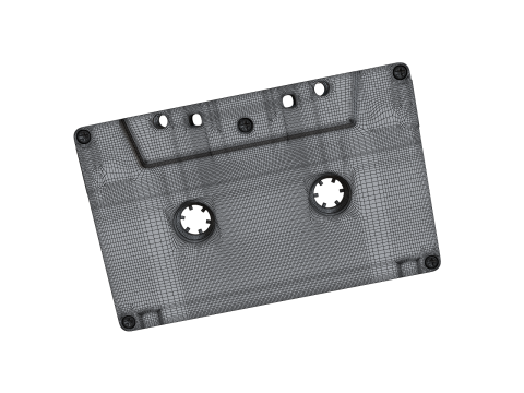 Magnetic tape 3D Модель