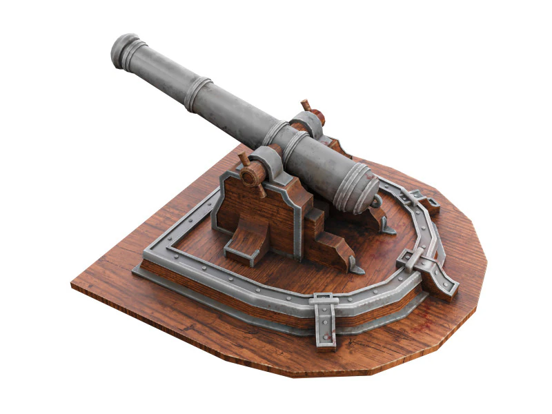 Kanon 3D Model .c4d .max .obj .3ds .fbx .stl .blend