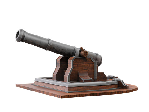 Cannon 3D Model
