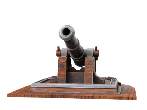 Cannon 3D Model