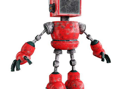 기계 인간 3D 모델