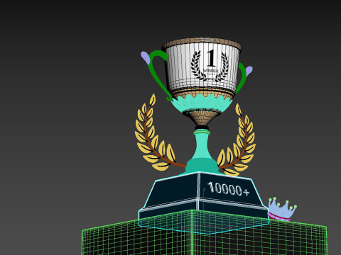Trophy Modèle 3D