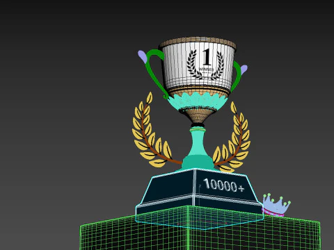 Trophy 3D Model