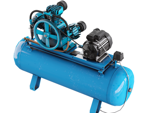 Air compressor 3D Модель