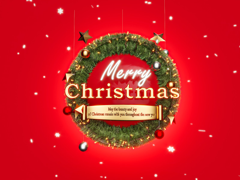 Christmas Modello 3D .c4d .max .obj .3ds .fbx .stl .blend