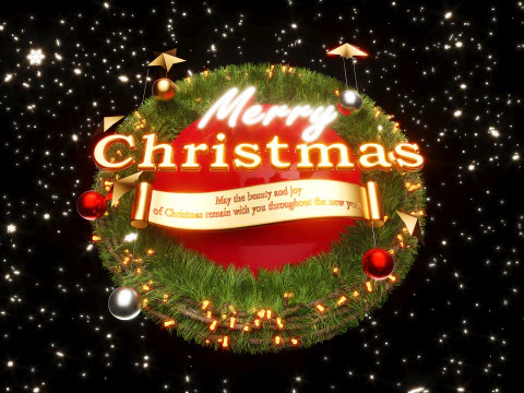 Christmas 3D Model