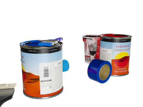 Фарба 3D Модель