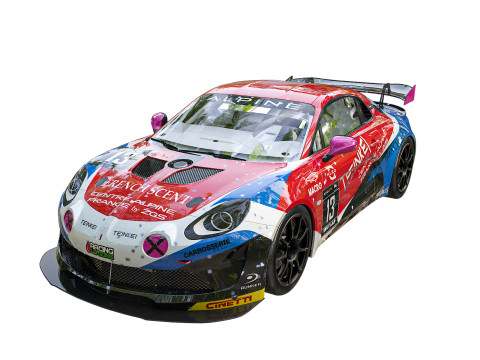 Sports car 3D Model