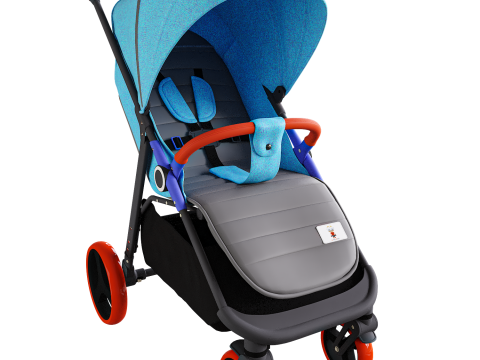 Stroller 3D 模型