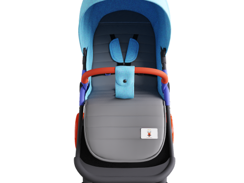 Stroller Model 3D