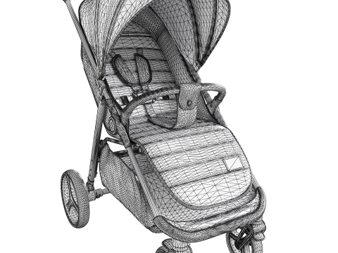 Stroller Model 3D