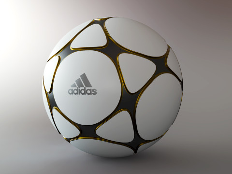 Football 3D Model
