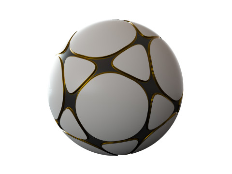Football 3D Model