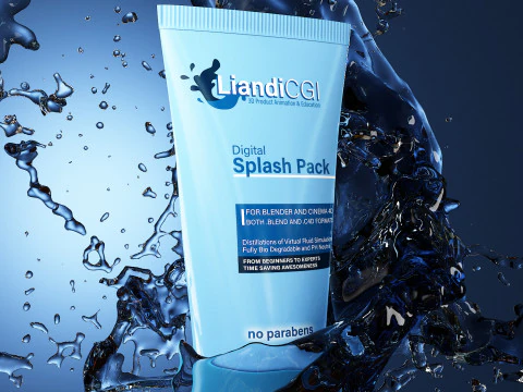 Facial cleanser 3D Model