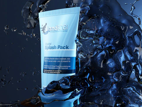 Facial cleanser 3D Model