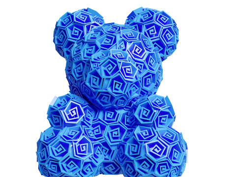 Rose Bear 3D printmodel